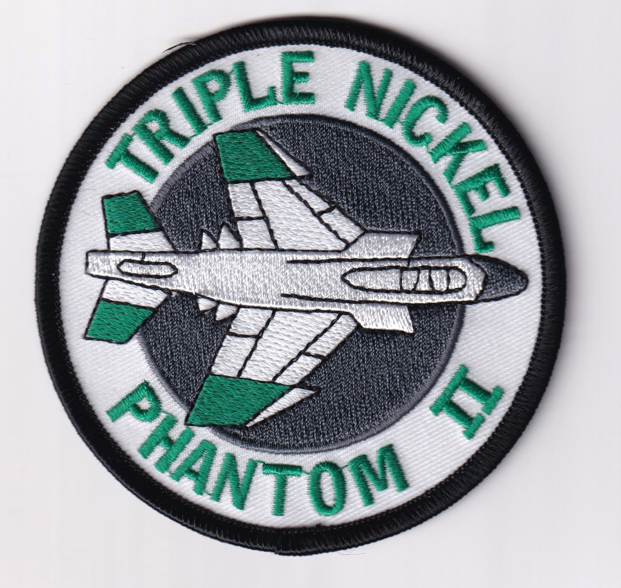 555th Tactical Fighter Squadron (TFS) Patch –Hook and Loop, 3.5 in